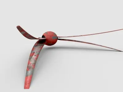 Sci-Fi Vehicle Low-poly 3D model