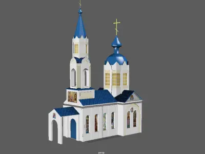 ORTHODOX CHURCH 3D model