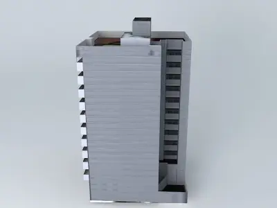 Atlantida building IX 3D model