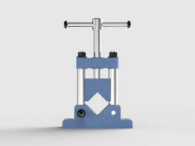 Pipe Vise 3D model