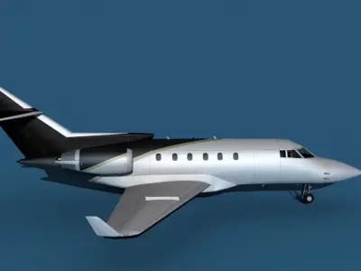 Hawker Siddley 800SR V14 3D model