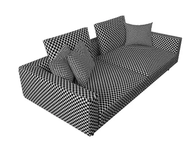 flexform sofa Free 3D model