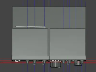 Yaesu FRG-7700 receiver 3D model