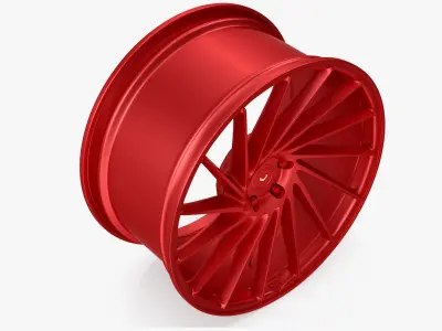 Vossen VPS 304 Red 3D model