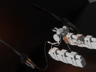 ODM Gear Attack on Titan 3D model