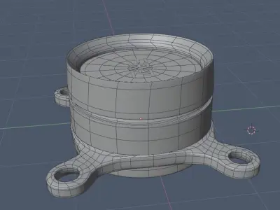 An NZXT-like AIO cooler Free 3D model