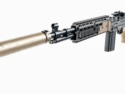 MK14 MOD1 Enhanced Battle Rifle 3D model