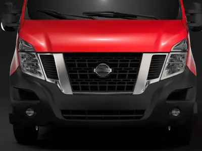 Nissan NV 400 L1H2 Van 2017 3D model