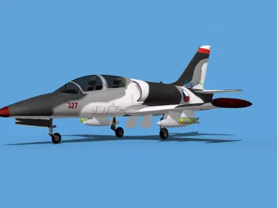 Aero Vodochody L-39C Albatross Cz Rep 01 3D model