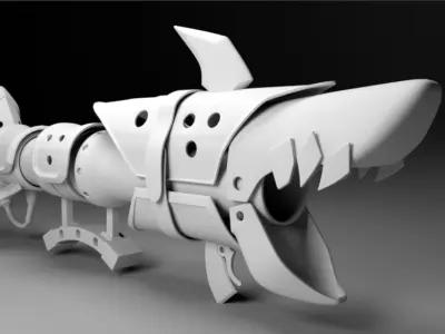 ROCKET JINXS from LEAGUE OF LEGENDS 3D model