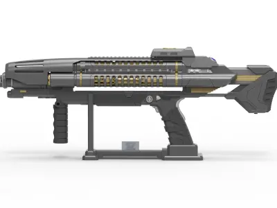 Starfleet Phaser - Star Trek Discovery - Commercial - Printable 3D print model