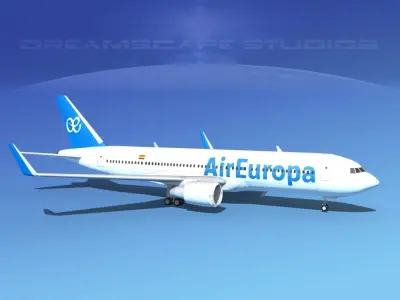 Boeing 767-300 Air Europa 3D model