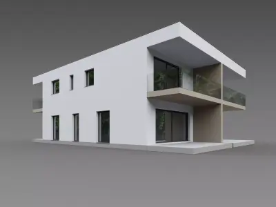 Solace House 3D model