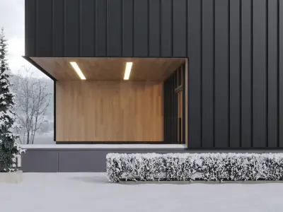 ProVis3D 044 - Commercial Building Office 3D model