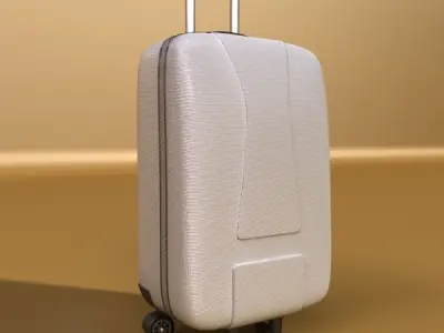 Rolling Suitcase 03 High Detail 3D model