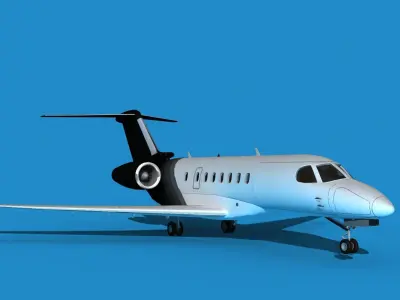Cessna Citation C700 Longitude V11 3D model