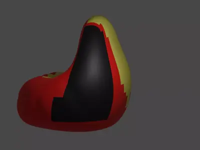Bean Bag Free 3D model buy