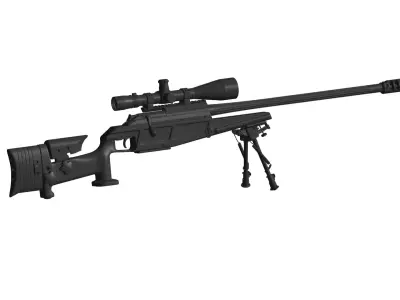 Blaser R93 Tactical 3D model