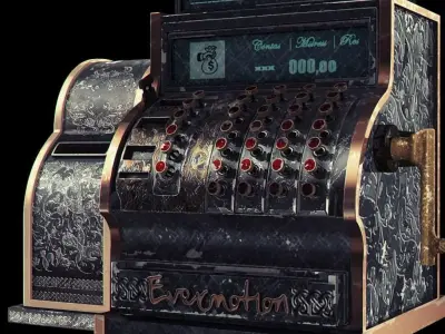 Las Vegas Casino Coin Machine Free 3D model