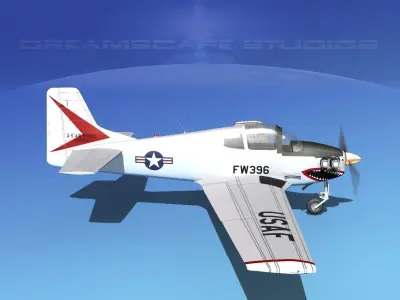 Johnston A-51A V01 3D model