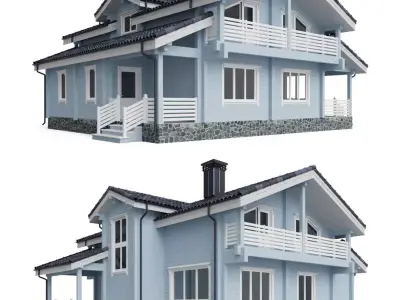 Private house 015 3D model