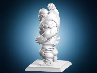 Sci-Fi Male Figure 3D print model