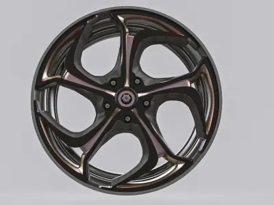 alloy wheel 3D model