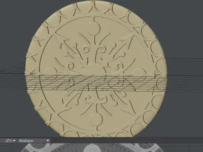 Luminara Pendant and Medallions 3D print model