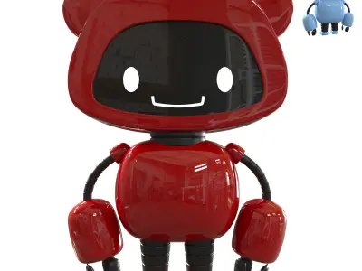 Robot Bear 3D model
