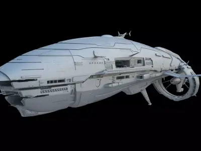 Space Liner 3D model