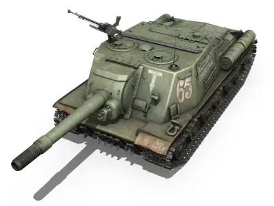 ISU 152 - 65  3D model