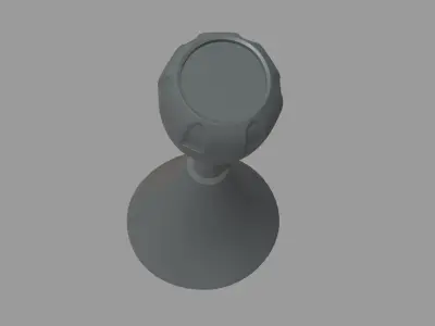 Gear Lever 05 Low-poly 3D model