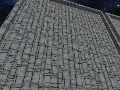 20 Seamless Sci-fi Panels - Fine Grid Texture