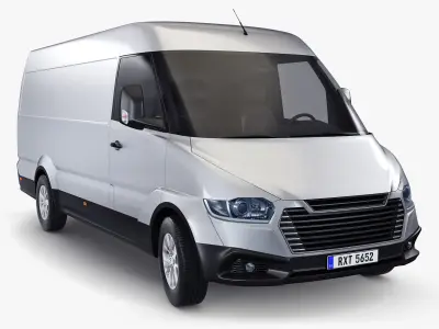 Generic Commercial Cargo Van M 4 3D model