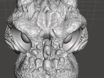 FEATHERED DRAGON VELOCIRAPTOR DINOSAUR JEWELLERY PENDANT 3D print model