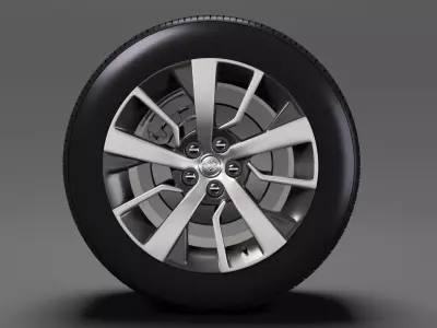 Toyota ProAce Verso wheel 2017 3D model