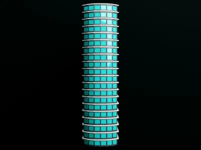 Building tall Free 3D model