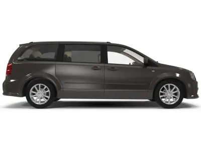 Dodge Grand Caravan 2014 3D model