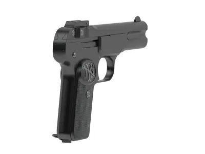 FN M1900 Pistol 3D model