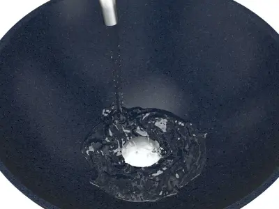 Sfera 001008011 black sink 3D model