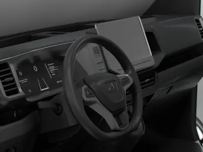 MAN TGE Van LWB SHR HQInterior 2025 3D model