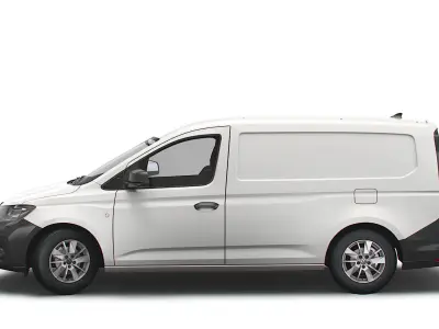 Volkswagen Caddy Commerce Van Maxi 2021 3D model