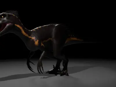 Indoraptor Jurassic World Low-poly 3D model