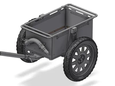 If-8 infanteriekarren - ammunition infantry germany vehicle 3D print model