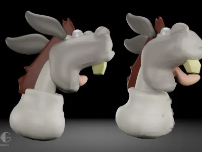 Donkey Insanity 3D model