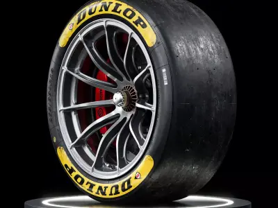 Dunlop LeMans24 265 660 R18 Front 3D model