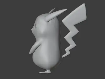 pikachu 3d model rigged Free 3D model