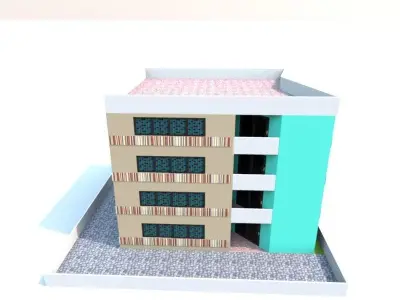 Residential quarters like Building code - 112 Free 3D print model