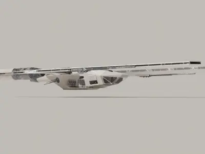 Rogue One u-wing concept 3D model