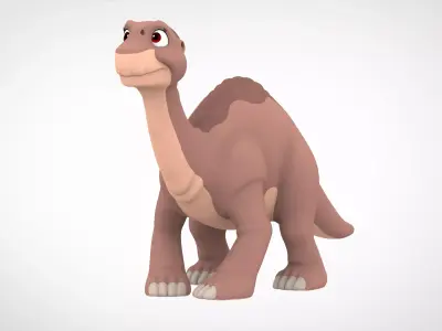 Littlefoot Longneck 3D model